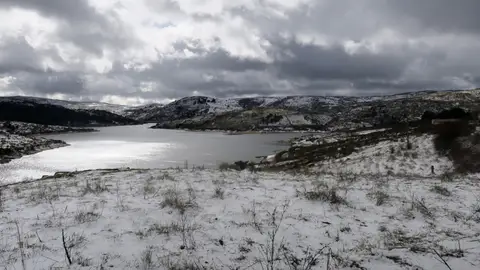 Vista del embalse de La Aceña, en Ávila Vista del embalse de La Aceña, en Ávila