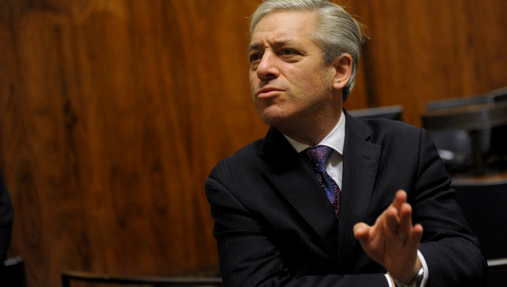 El presidente de la Cámara de los Comunes, John Bercow