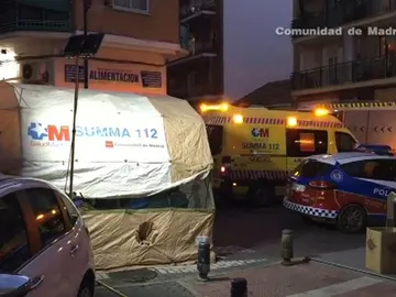 Efectivos del Summa en San Sebastián de los Reyes Efectivos del Summa en San Sebastián de los Reyes