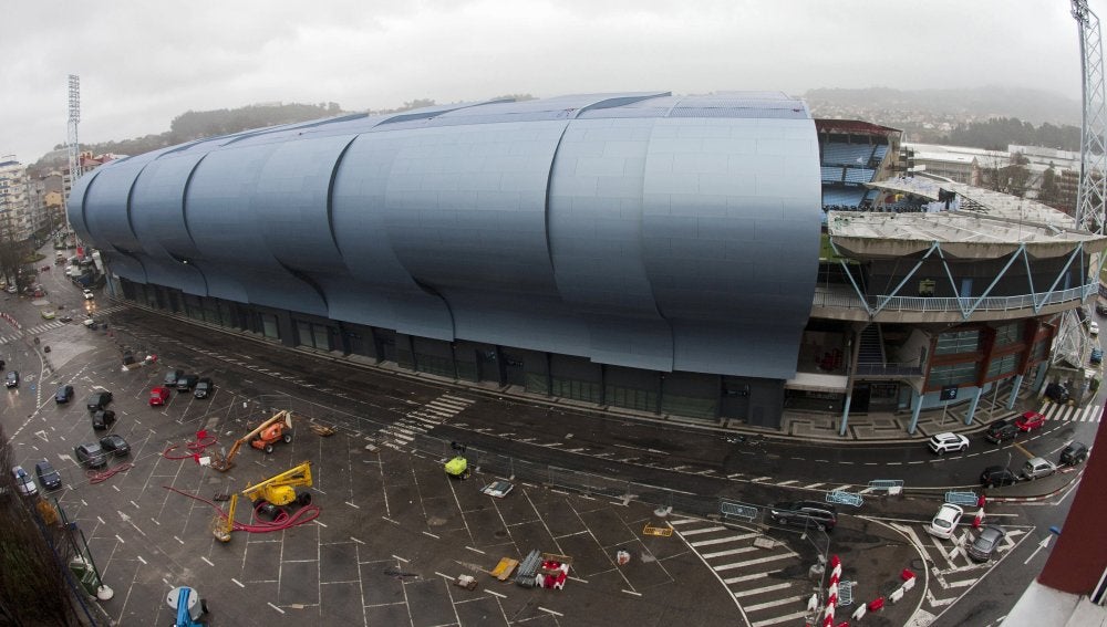 El estadio municipal de Balaídos