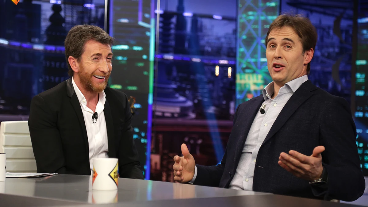 El seleccionador Nacional, Julen Lopetegui, en 'El Hormiguero' El seleccionador Nacional, Julen Lopetegui, en 'El Hormiguero'