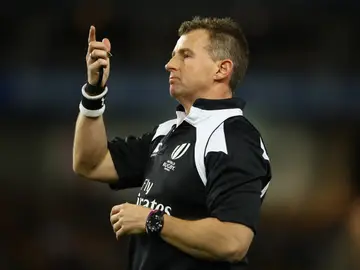 El árbitro Nigel Owens El árbitro Nigel Owens