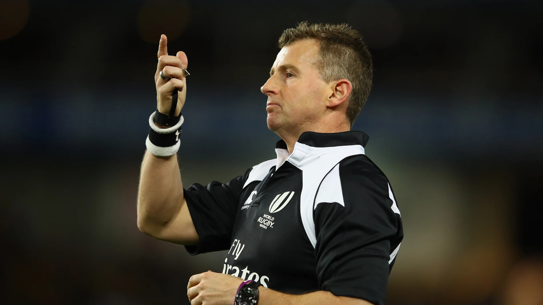 El árbitro Nigel Owens El árbitro Nigel Owens