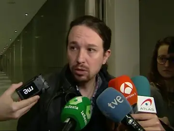 Frame 15.598651 de: Pablo Iglesias: "Es gravísimo que se le juzgue por poner urnas" Frame 15.598651 de: Pablo Iglesias: "Es gravísimo que se le juzgue por poner urnas"
