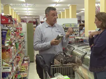 Estalla la guerra entre Ruth y Jaime en el supermercado Estalla la guerra entre Ruth y Jaime en el supermercado