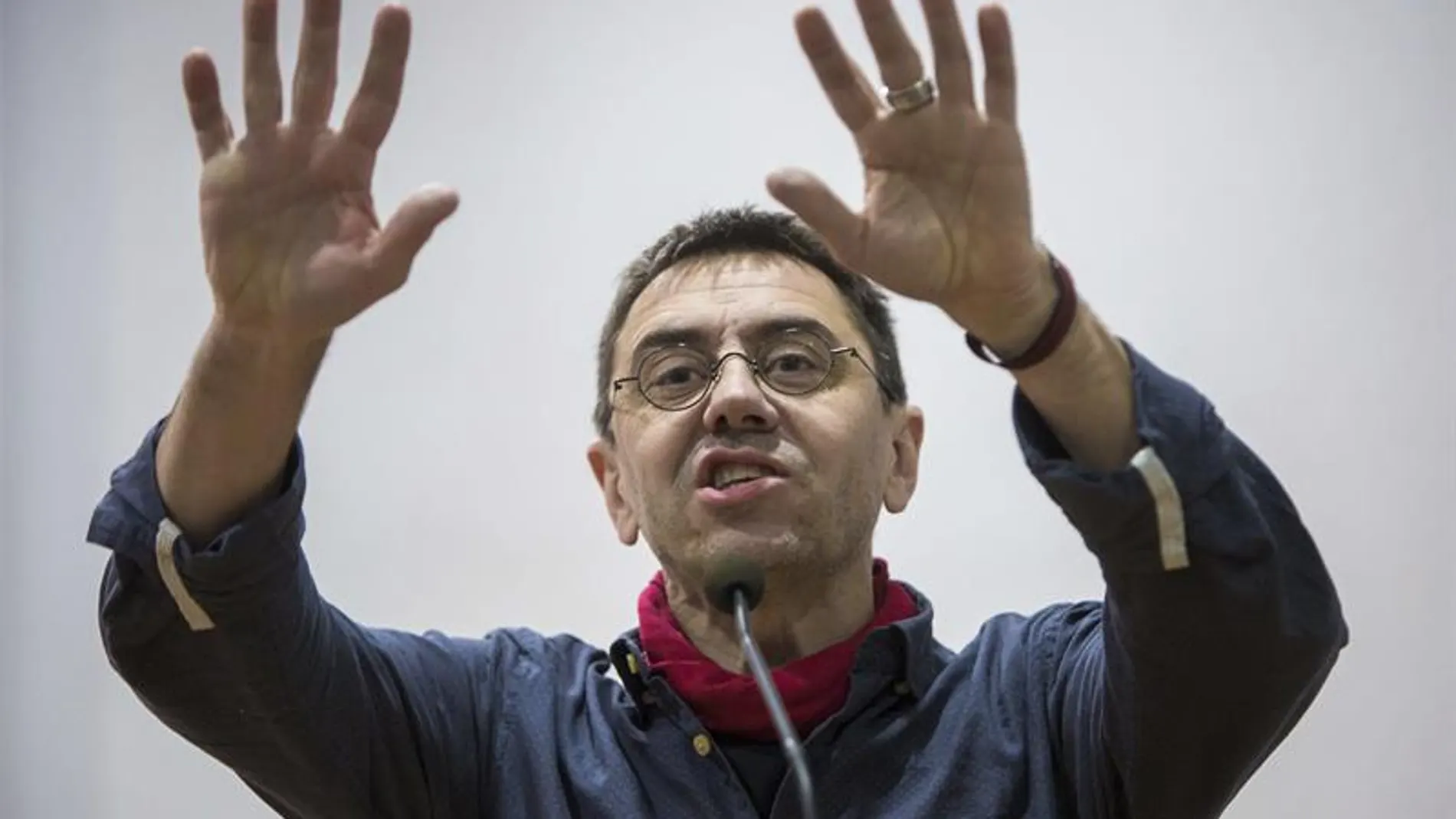 El cofundador de Podemos Juan Carlos Monedero El cofundador de Podemos Juan Carlos Monedero