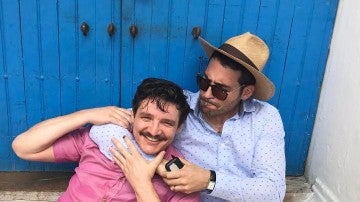 Buen rollo en el rodaje de 'Narcos'