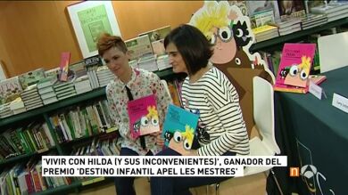 Presentan el libro 'Vivir con Hilda (y sus inconvenientes)', premio Destino Infantil - Apel·les Mestres