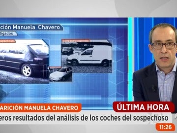 Frame 60.112 de: Criminalística ya investiga las muestras recogidas de los coches del sospechoso de la desaparición de Manuela Chavero