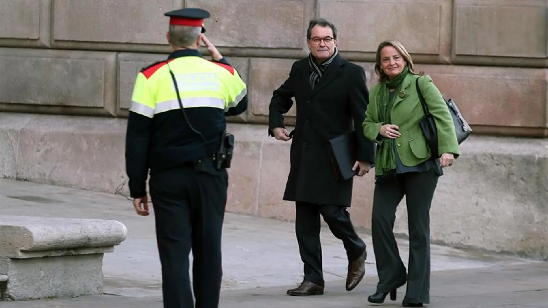 Artur Mas, en la segunda jornada del juicio Artur Mas, en la segunda jornada del juicio