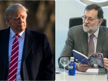 Donald Trump y Mariano Rajoy