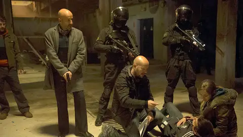 El equipo, guiado por un especialista El equipo, guiado por un especialista