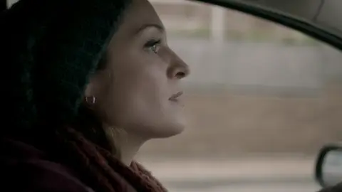 Meritxell Calvo en acción Meritxell Calvo en acción