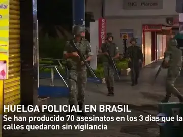 Frame 8.059274 de: Oleada de asesinatos y asaltos en medio de una huelga policial en Brasil Frame 8.059274 de: Oleada de asesinatos y asaltos en medio de una huelga policial en Brasil