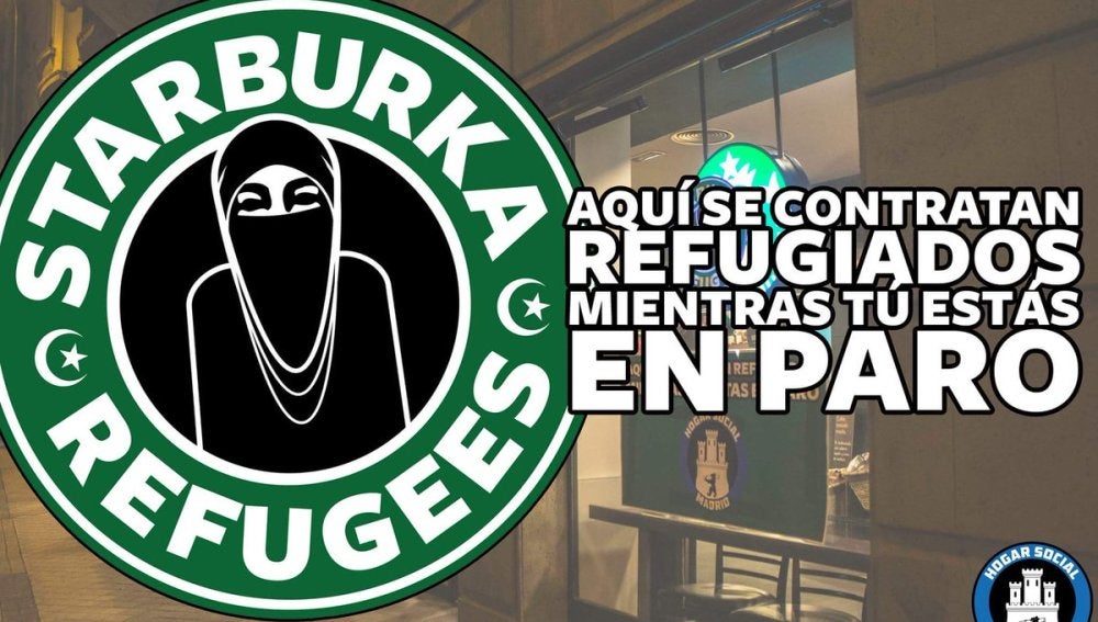 Carteles contra Starbucks