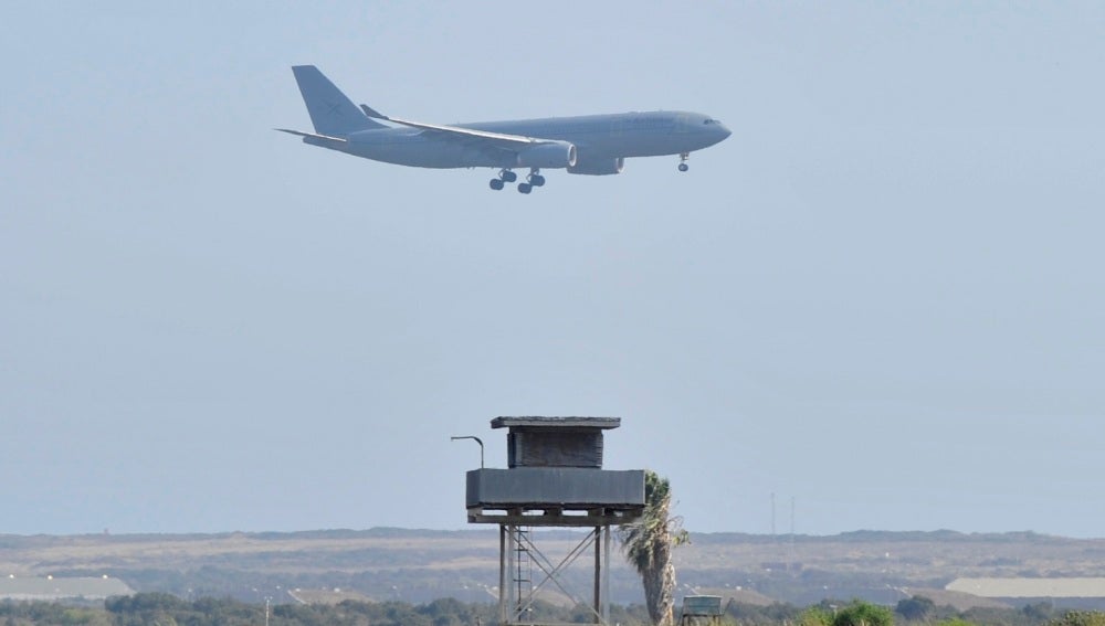 Un avión de la Real Fuerza Aérea británica