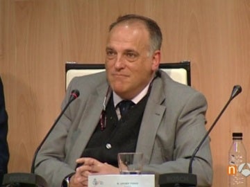Javier Tebas, presidente de La Liga