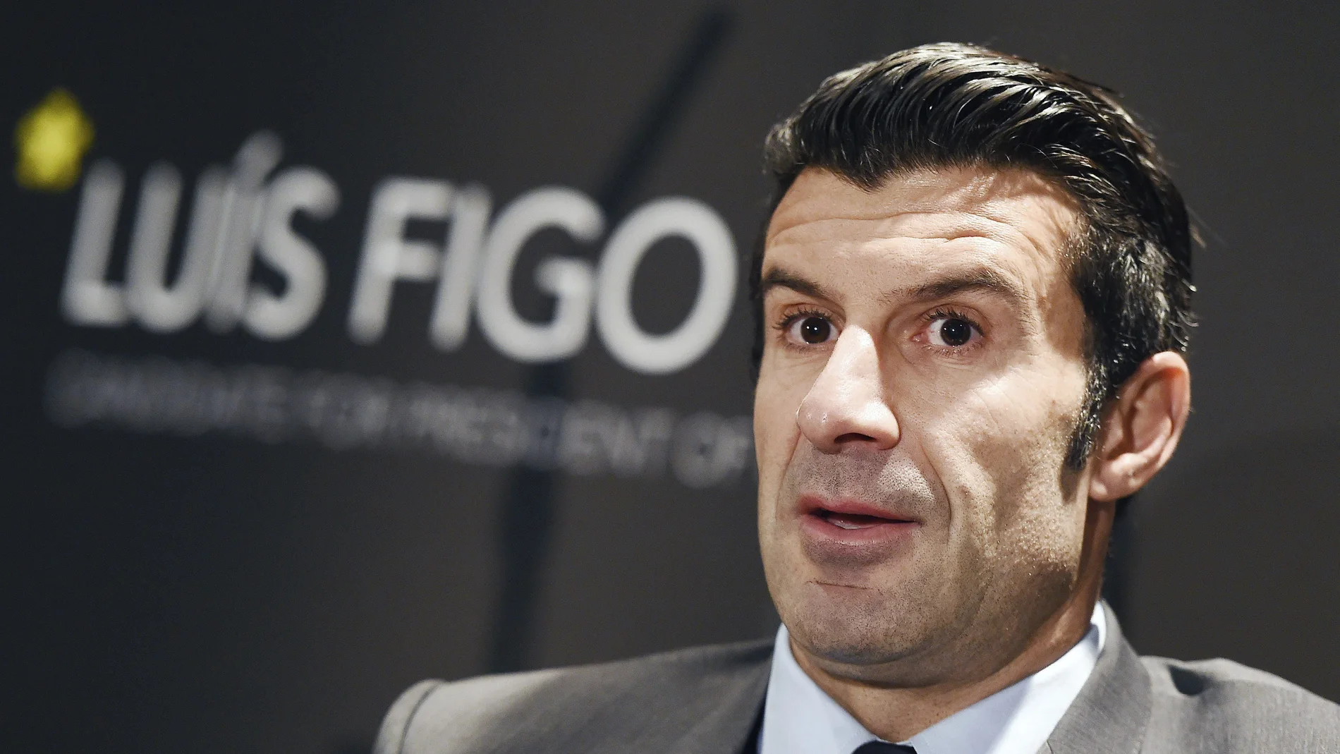 Luis Figo, exjugador del Barcelona y Real Madrid Luis Figo, exjugador del Barcelona y Real Madrid