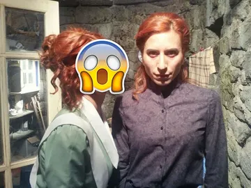 El secreto de cómo se graban las secuencias entre Caridad y Fe El secreto de cómo se graban las secuencias entre Caridad y Fe