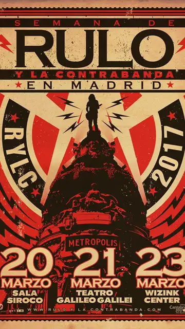 Cartel Rulo en Madrid Cartel Rulo en Madrid