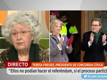 Teresa Frexies, presidenta de Concorda Cívica Teresa Frexies, presidenta de Concorda Cívica