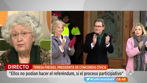 Teresa Frexies, presidenta de Concorda Cívica Teresa Frexies, presidenta de Concorda Cívica