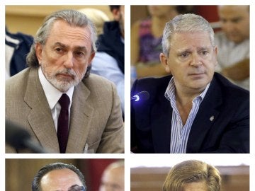 Francisco Correa, Pablo Crespo, El Bigotes y Milagrosa Martínez