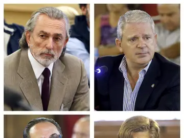 Francisco Correa, Pablo Crespo, El Bigotes y Milagrosa Martínez Francisco Correa, Pablo Crespo, El Bigotes y Milagrosa Martínez
