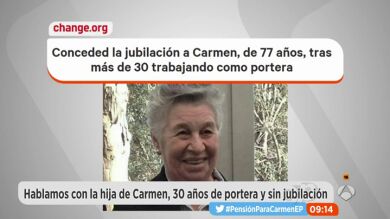 Los vecinos de la finca de la portera que estuvo 30 años sin cotizar: 