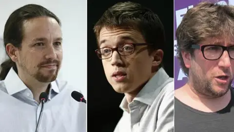 Iglesias, Errejón, Urbán Iglesias, Errejón, Urbán