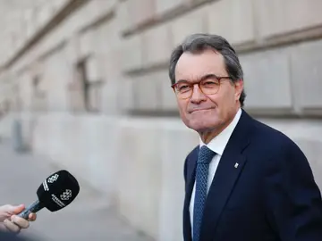 El presidente de la Generalitat, Artur Mas, a su llegada al TSCJ El presidente de la Generalitat, Artur Mas, a su llegada al TSCJ
