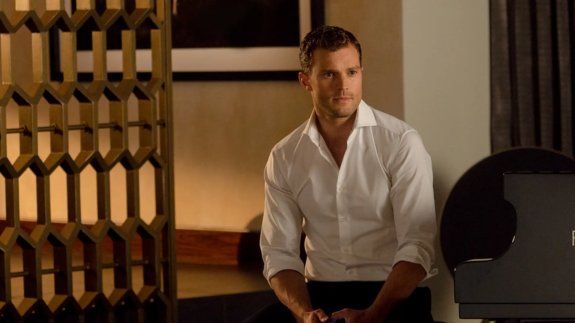 Jamie Dornan en 'Cincuenta sombras más oscuras'