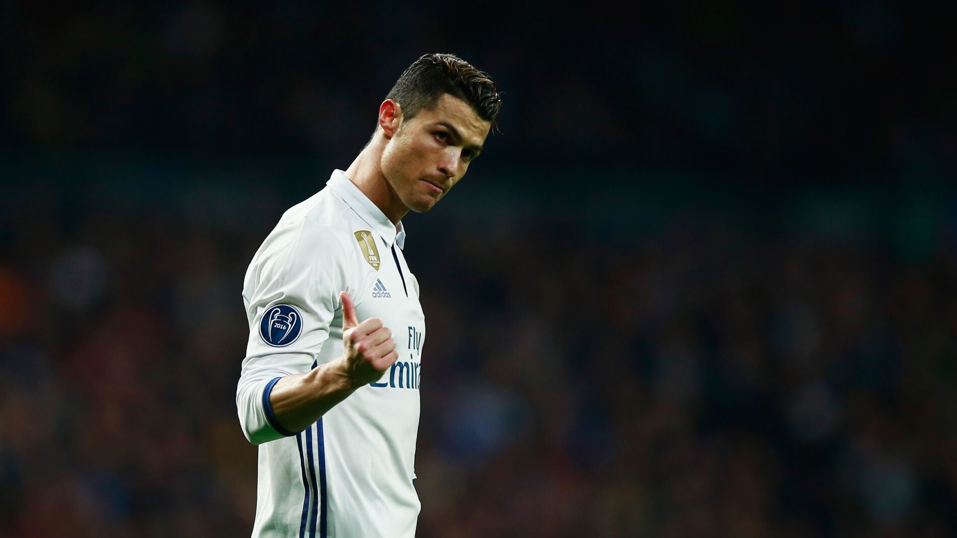Cristiano Ronaldo, en el partido ante el N&aacute;poles