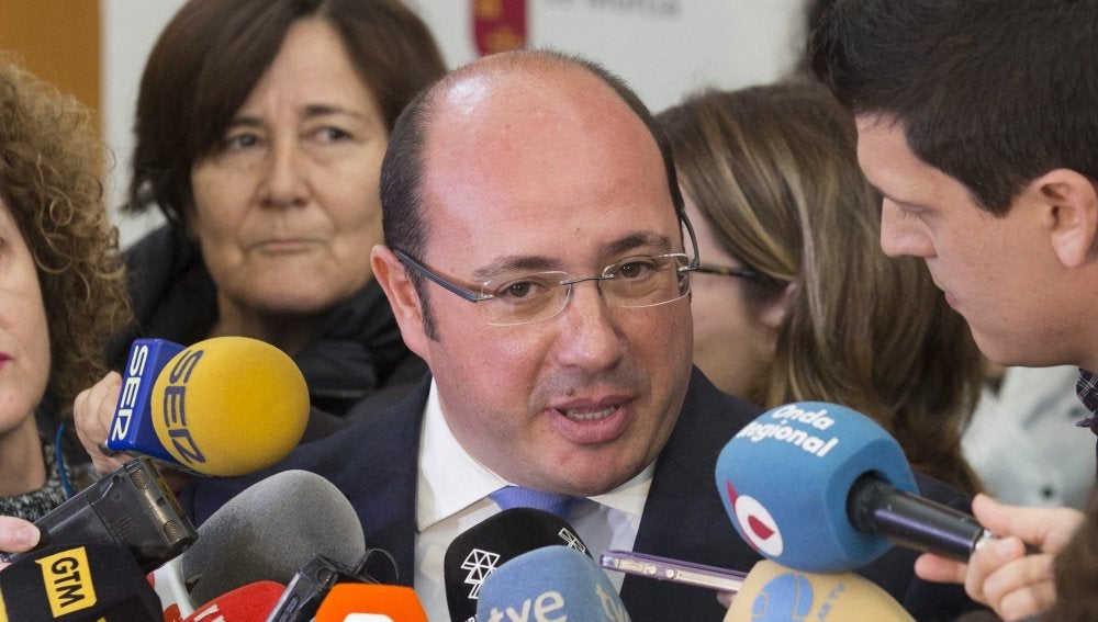 El presidente de Murcia, Pedro Antonio Sánchez