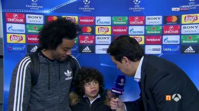 Enzo, el hijo de Marcelo: 