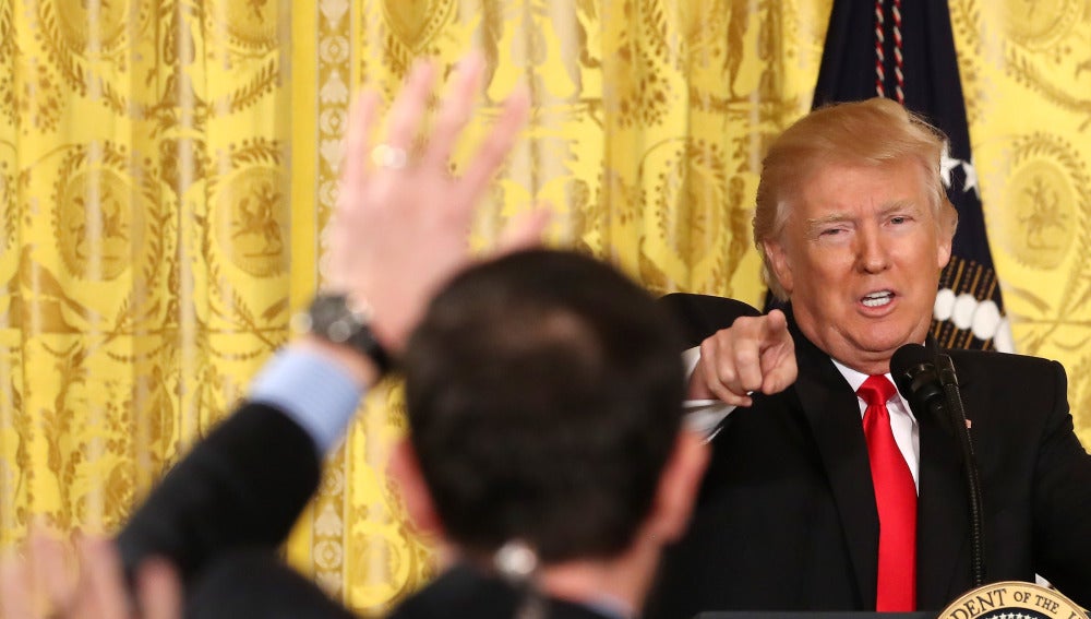 Rueda de prensa de Donald Trump