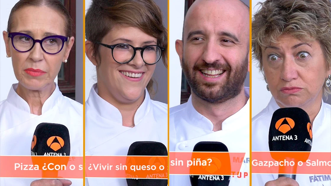 test culinario del programa