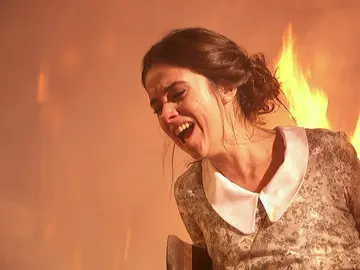 Beatriz y Hernando, quemados por el intencional fuego de Damián Beatriz y Hernando, quemados por el intencional fuego de Damián