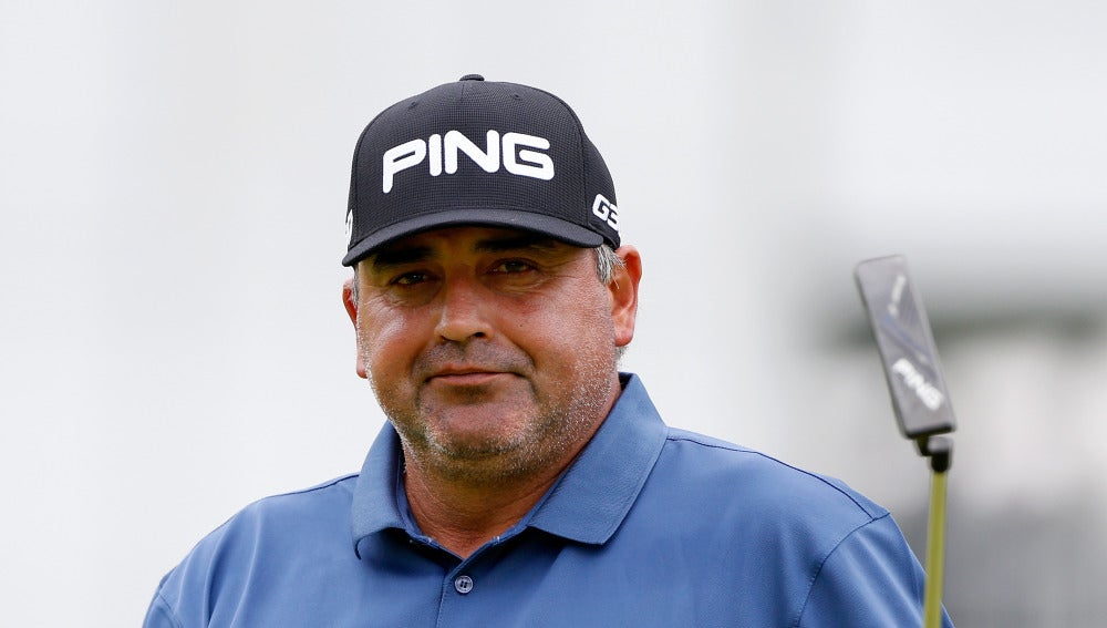 El golfista argentino Ángel Cabrera