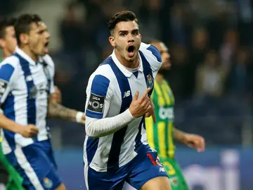 Andre Silva celebrando un gol Andre Silva celebrando un gol