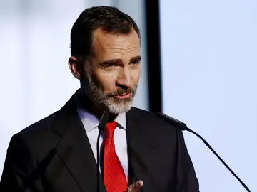 Felipe VI ante los medios de comunicación (Archivo) Felipe VI ante los medios de comunicación (Archivo)