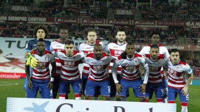 Histórico once del Granada: once nacionalidades diferentes