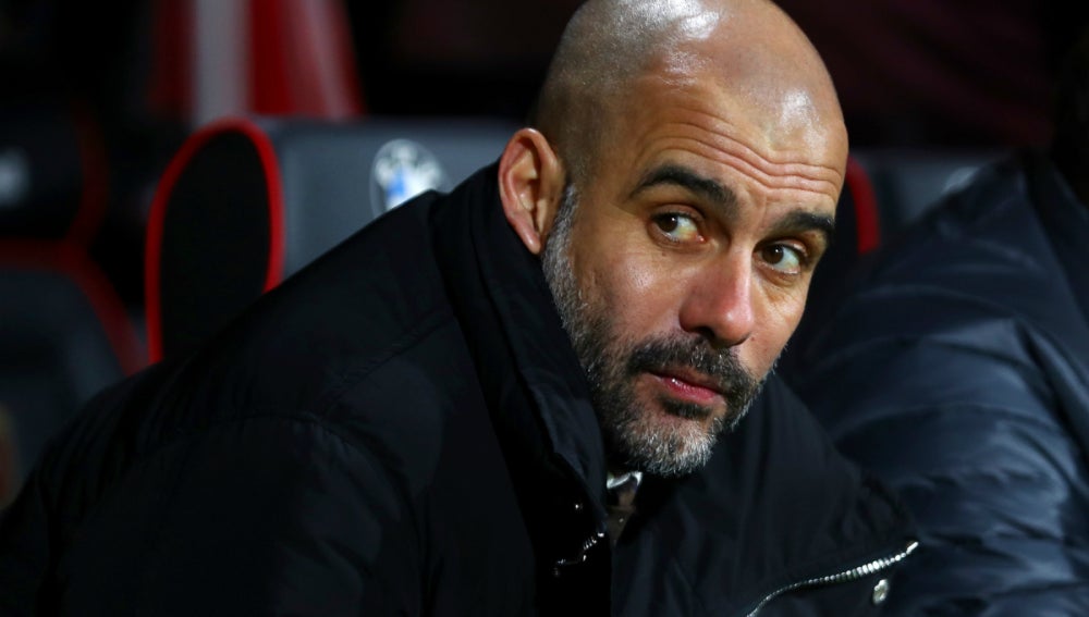 Guardiola, en un partido
