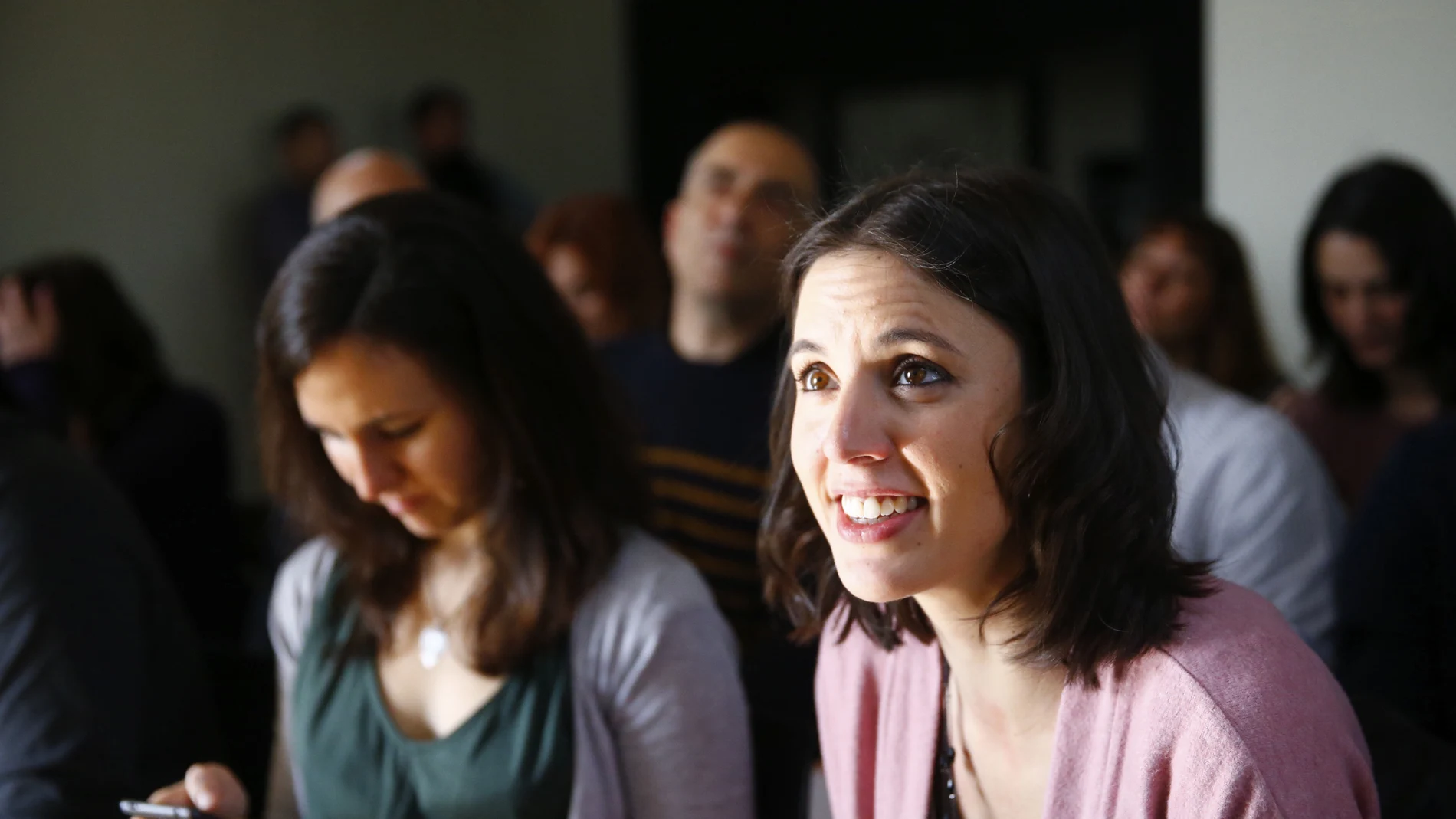 Irene Montero, durante la primera reunión del Consejo Ciudadano Estatal Irene Montero, durante la primera reunión del Consejo Ciudadano Estatal
