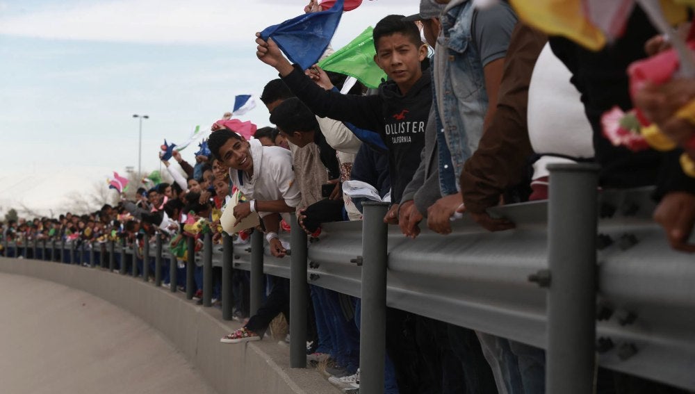 Muestran su rechazo a la política migratoria de Donald Trump