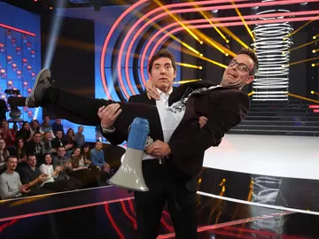 Manel Fuentes y Àngel Llàcer en 'Tu cara me suena' Manel Fuentes y Àngel Llàcer en 'Tu cara me suena'