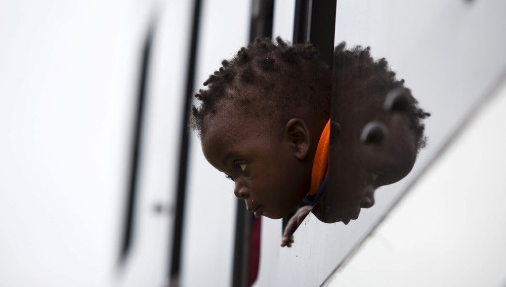 Un niño de Zimbabue
