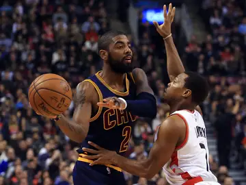 Kyle Irving, en un partido con los Cavaliers Kyle Irving, en un partido con los Cavaliers