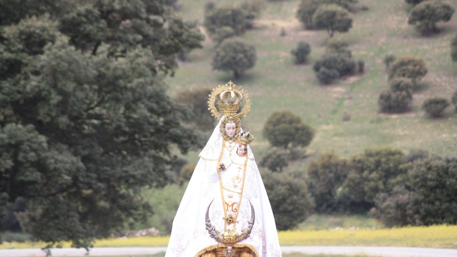Condenado a pagar una multa de 180 euros por hacer una 'peineta' a la Virgen de Valdejimena