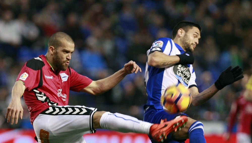 Laguardia pelea con Andone